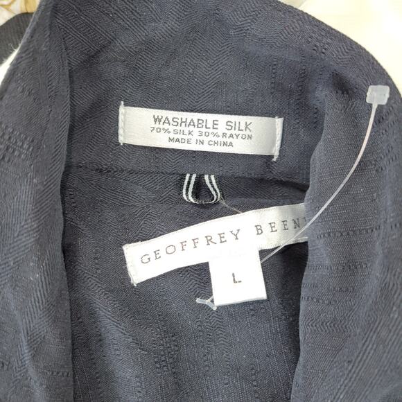 Vintage Hawaiian Shirt Mens Sz Large Lot of 5 Rayon Linen Silk NWT Y2k Summer - Picture 10 of 12